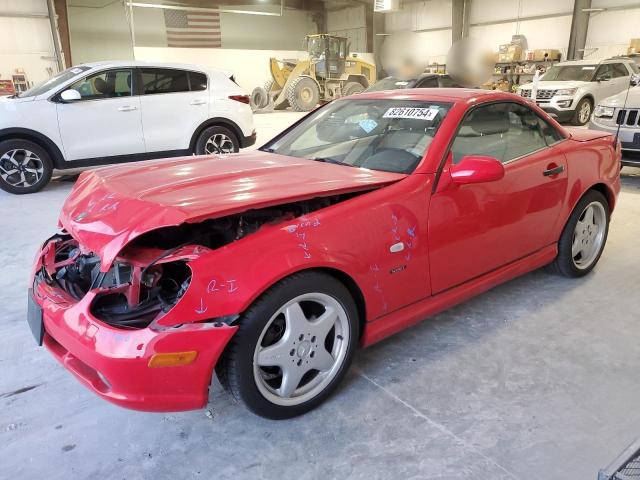 MERCEDES-BENZ SLK 230 KO 2000 red  gas WDBKK47F8YF150465 photo #1