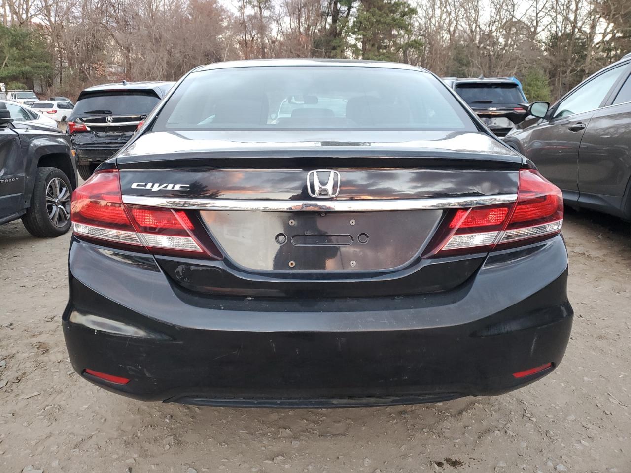 Lot #3033037993 2014 HONDA CIVIC LX