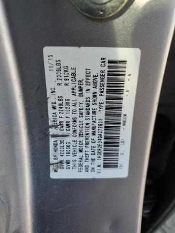 2016 HONDA ACCORD LX 1HGCR2F34GA079601