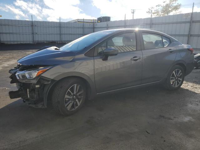 NISSAN VERSA SV 2021 gray  gas 3N1CN8EVXML854250 photo #1