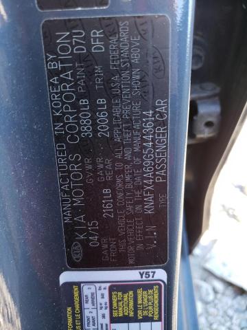 2016 KIA FORTE LX - KNAFX4A69G5443614