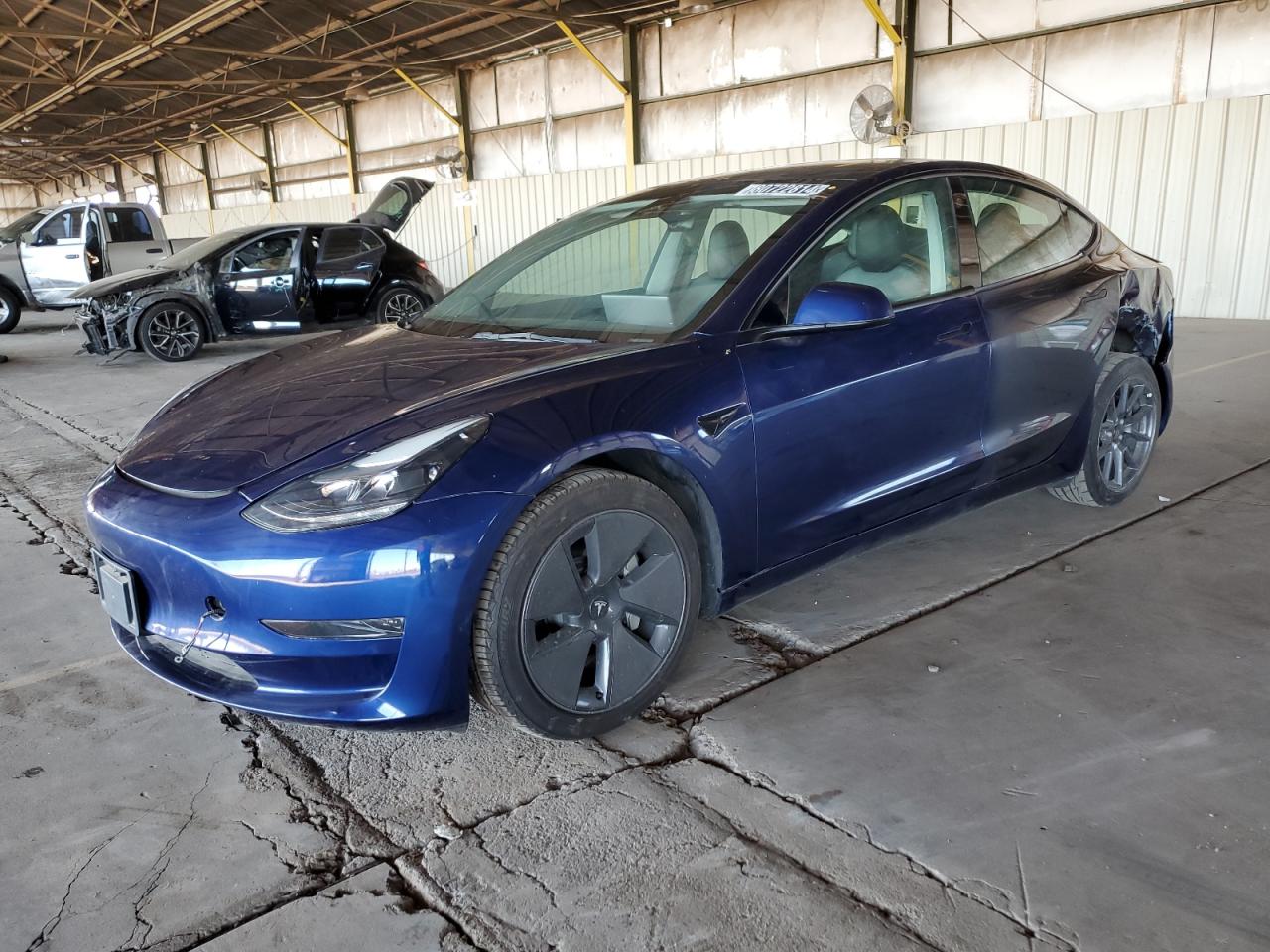 Lot #2991218127 2023 TESLA MODEL 3