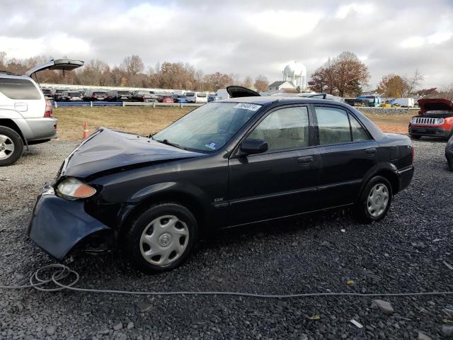 MAZDA PROTEGE DX 2001 black  gas JM1BJ222510429507 photo #1