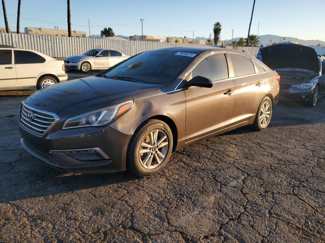 Lot #3020638920 2015 HYUNDAI SONATA SE