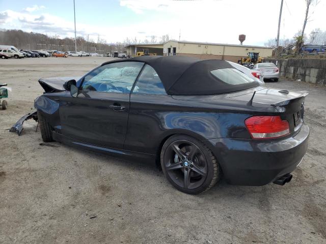 BMW 135 I 2011 black converti gas WBAUN7C50BVM24185 photo #3