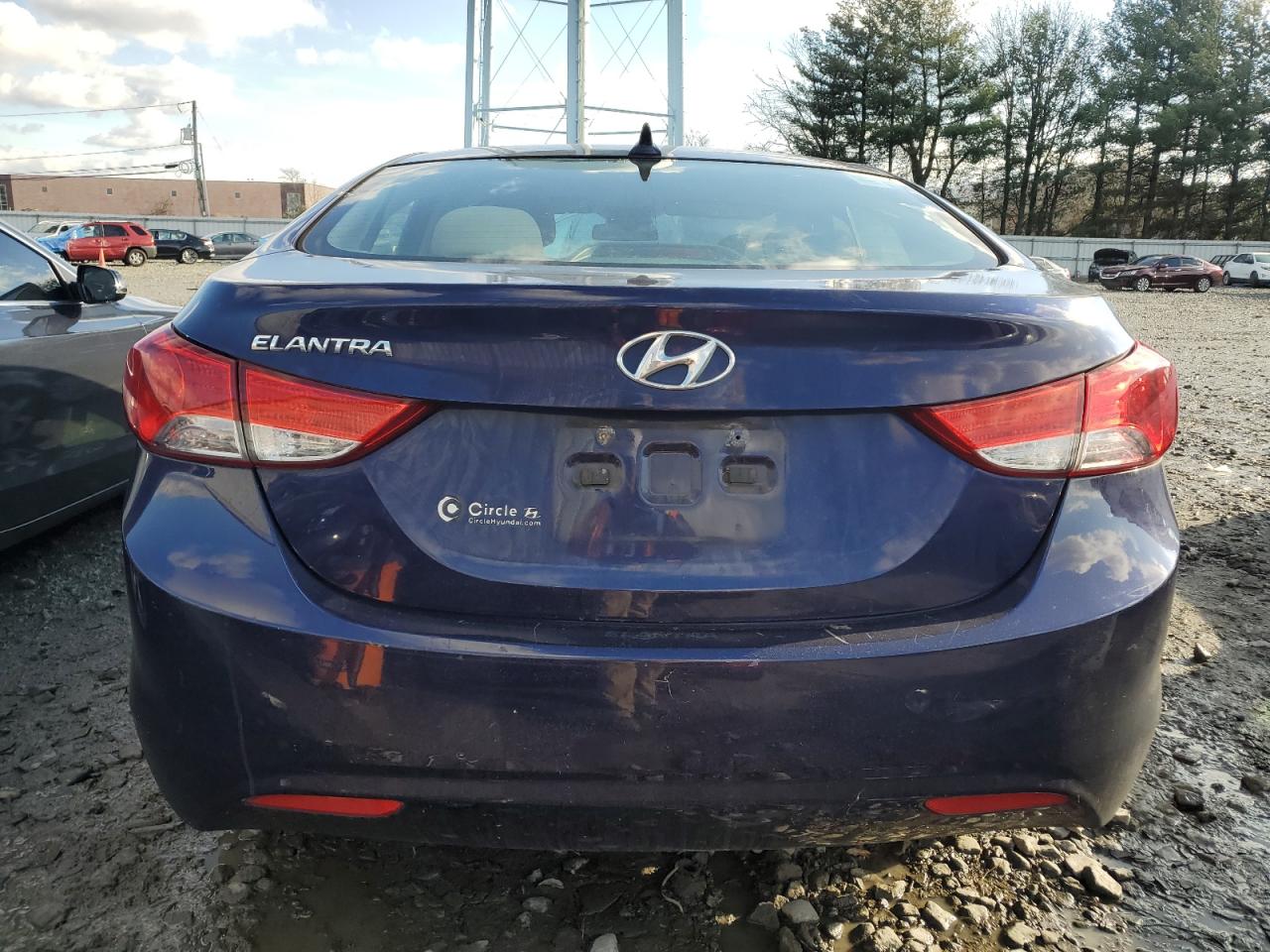 Lot #3034371062 2013 HYUNDAI ELANTRA GL