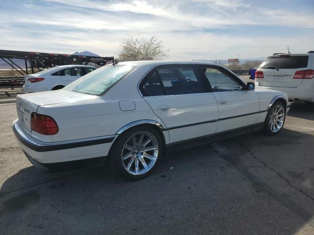 BMW 740 IL 2000 white  gas WBAGH8345YDP10047 photo #4