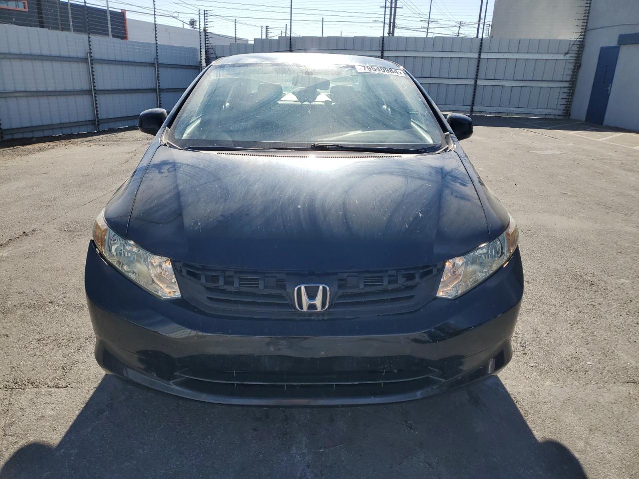 Lot #2986609311 2012 HONDA CIVIC LX