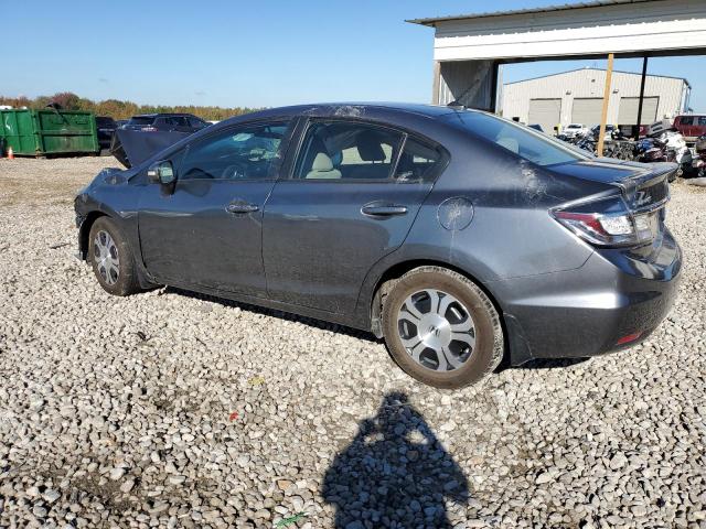 HONDA CIVIC HYBR 2013 gray  hybrid engine 19XFB4F2XDE003070 photo #3