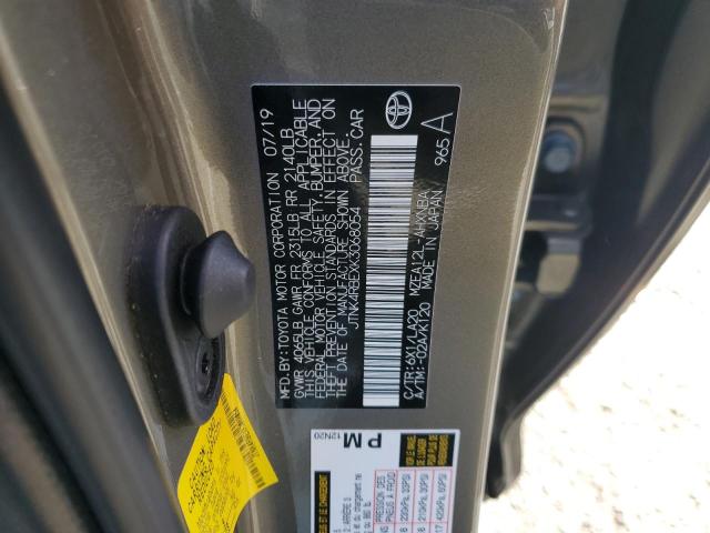 2019 TOYOTA COROLLA SE - JTNK4RBEXK3068054