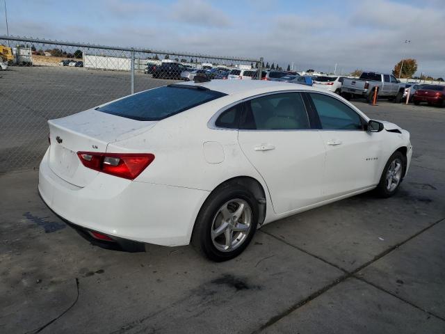 CHEVROLET MALIBU LS 2016 white sedan 4d gas 1G1ZB5ST5GF209577 photo #4