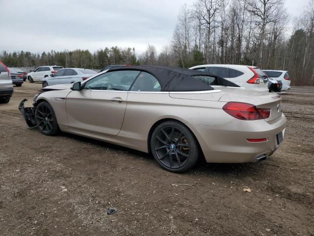 BMW 650 I 2012 beige  gas WBALZ3C54CDL71202 photo #3