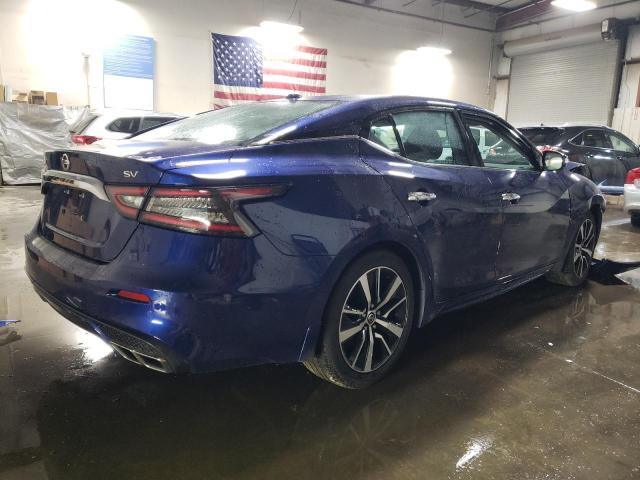 NISSAN MAXIMA SV 2021 blue  gas 1N4AA6CV7MC510643 photo #4