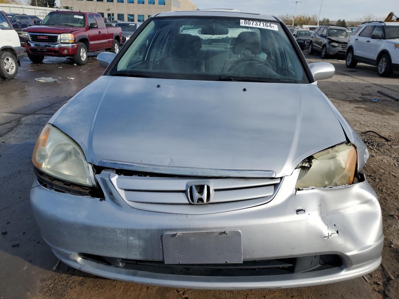 Lot #2988874644 2003 HONDA CIVIC EX