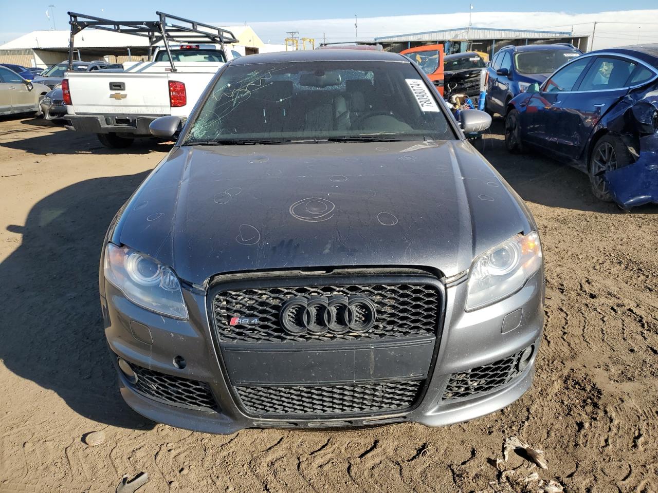 Lot #2979376589 2008 AUDI RS4 QUATTR