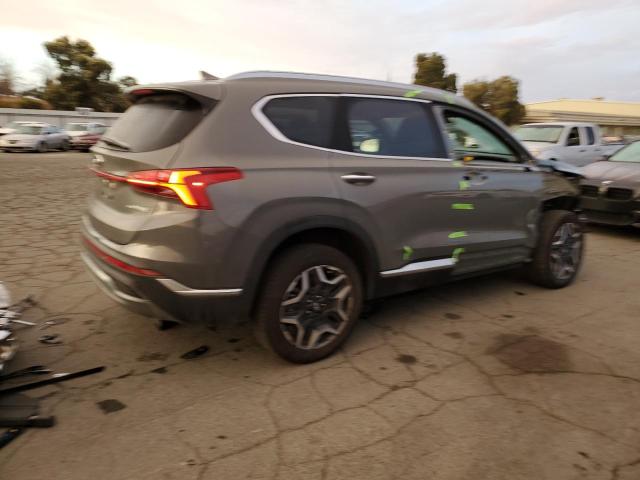 HYUNDAI SANTA FE S 2023 gray  hybrid engine 5NMS3DA19PH022121 photo #4