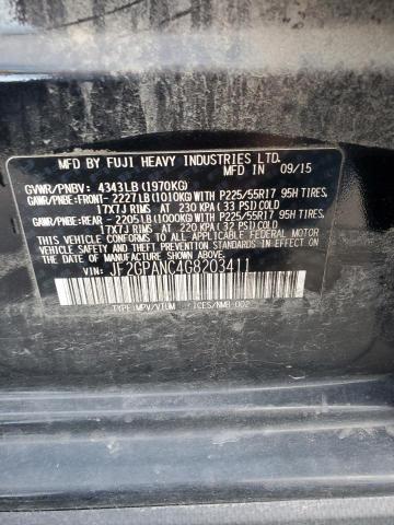 2016 SUBARU CROSSTREK - JF2GPANC4G8203411