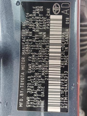 2015 TOYOTA COROLLA EC - 2T1BPRHE7FC236359