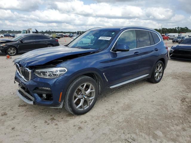 BMW X3 SDRIVE3 2020 blue  gas 5UXTY3C05LLU72294 photo #1