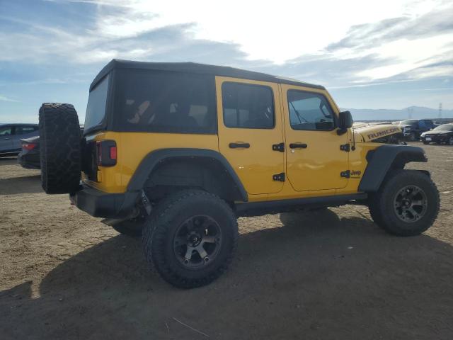 JEEP WRANGLER U 2021 yellow  gas 1C4HJXFN5MW670836 photo #4