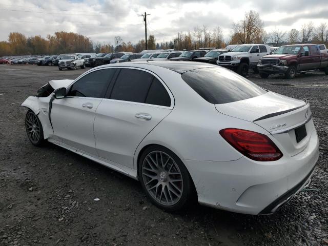 MERCEDES-BENZ C 63 AMG-S 2017 white  gas 55SWF8HB6HU188032 photo #3