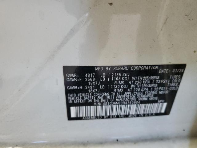 2024 SUBARU CROSSTREK - 4S4GUHM63R3760964