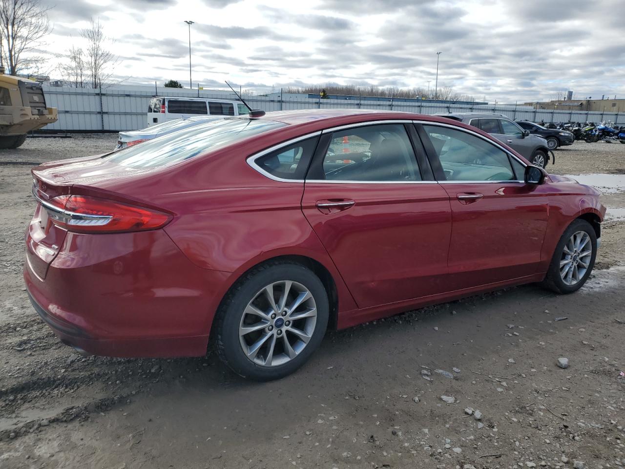 Lot #3028632924 2017 FORD FUSION SE