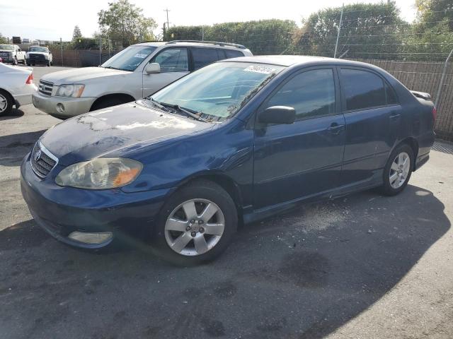 TOYOTA COROLLA CE 2007 blue  gas 2T1BR32E67C746235 photo #1