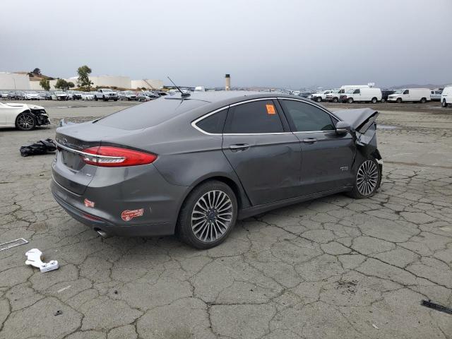 FORD FUSION SE 2017 gray  hybrid engine 3FA6P0PUXHR277500 photo #4