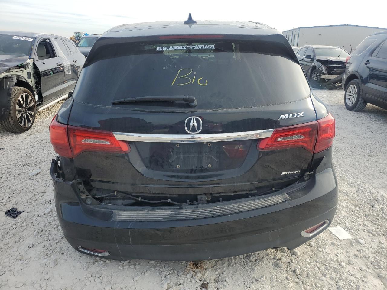 Lot #3034619768 2016 ACURA MDX TECHNO