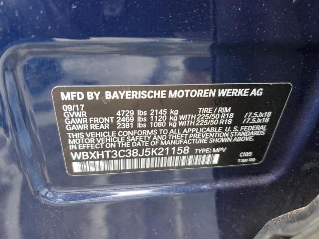 VIN WBXHT3C38J5K21158 2018 BMW X1 no.13