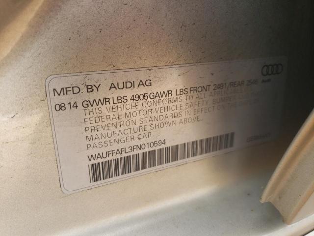 2015 AUDI A4 PREMIUM - WAUFFAFL3FN010594