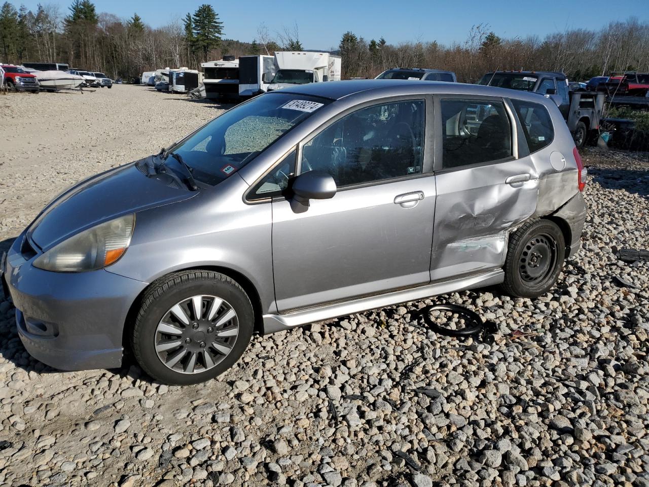 Lot #3017278591 2008 HONDA FIT SPORT