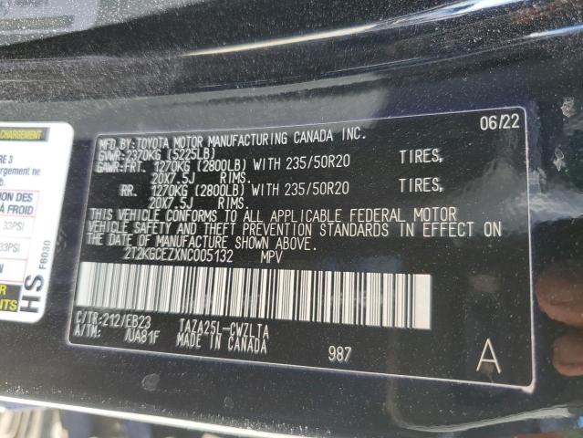 2022 LEXUS NX 350 - 2T2KGCEZXNC005132