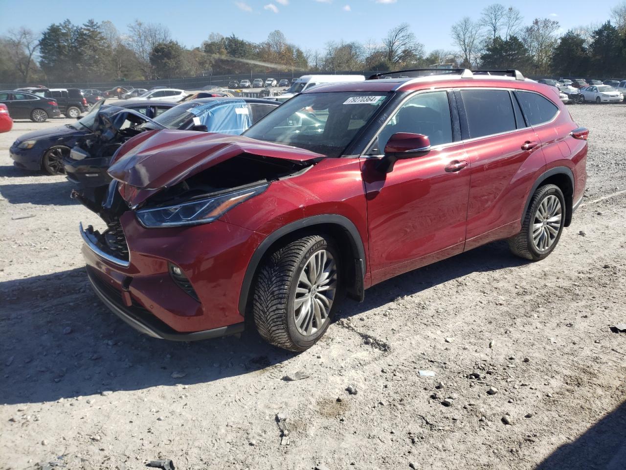 Lot #3027087831 2021 TOYOTA HIGHLANDER