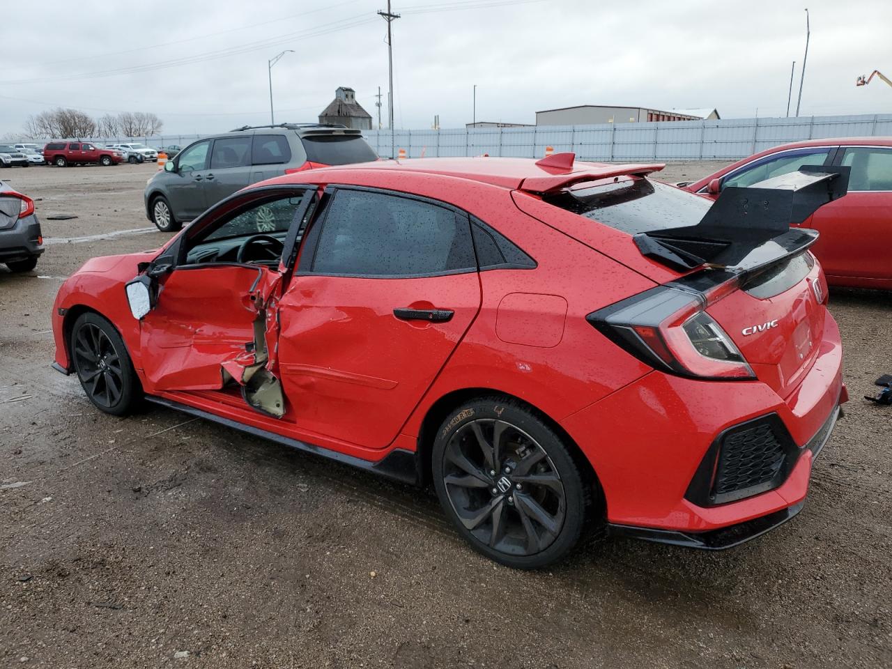 Lot #3024447551 2017 HONDA CIVIC SPOR