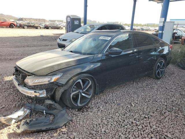 HONDA ACCORD SPO 2019 black  gas 1HGCV2F36KA008131 photo #1