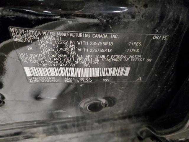 2015 TOYOTA RAV4 LIMIT - 2T3DFREV4FW349319