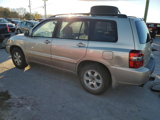 TOYOTA HIGHLANDER 2005 gold  gas JTEDP21A350054587 photo #3