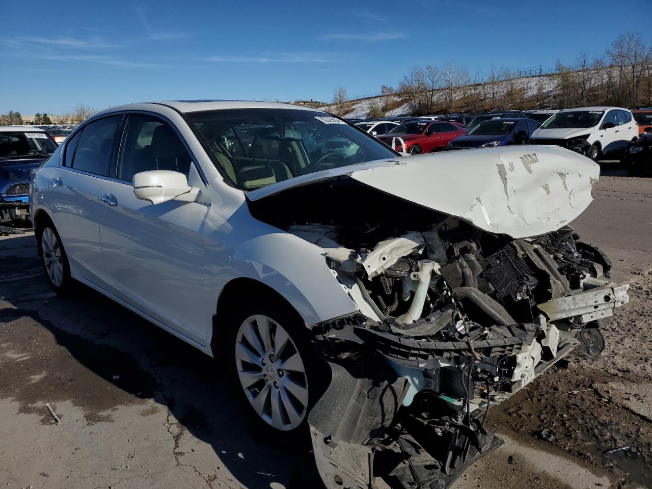 Lot #2981694761 2013 HONDA ACCORD EXL