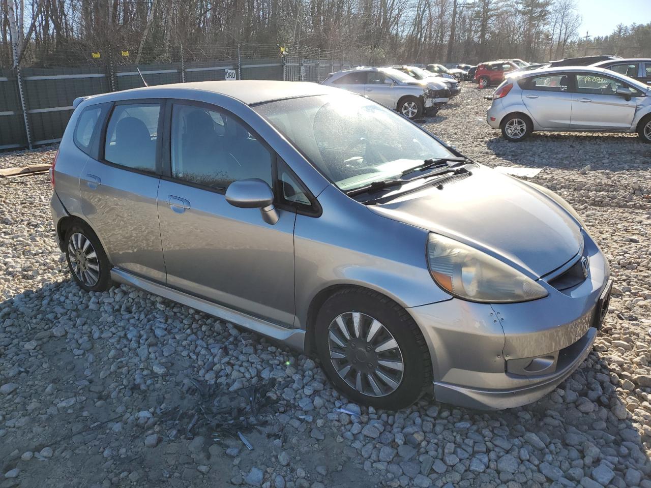 Lot #3017278591 2008 HONDA FIT SPORT