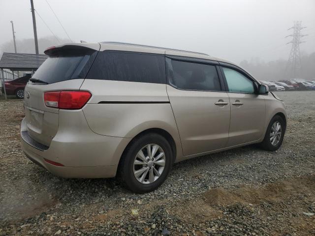 KIA SEDONA LX 2016 tan  gas KNDMB5C19G6130198 photo #4