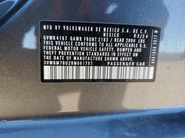2024 VOLKSWAGEN JETTA SPOR 3VWBM7BU2RM061797