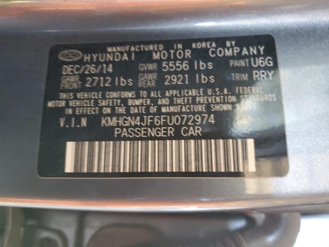 2015 HYUNDAI GENESIS 5. KMHGN4JF6FU072974