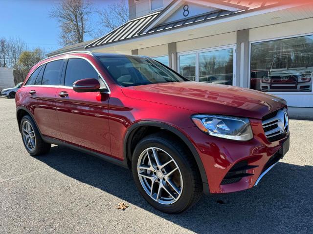 MERCEDES-BENZ GLC 300 4M 2016 red 4dr spor gas WDC0G4KB7GF012908 photo #1