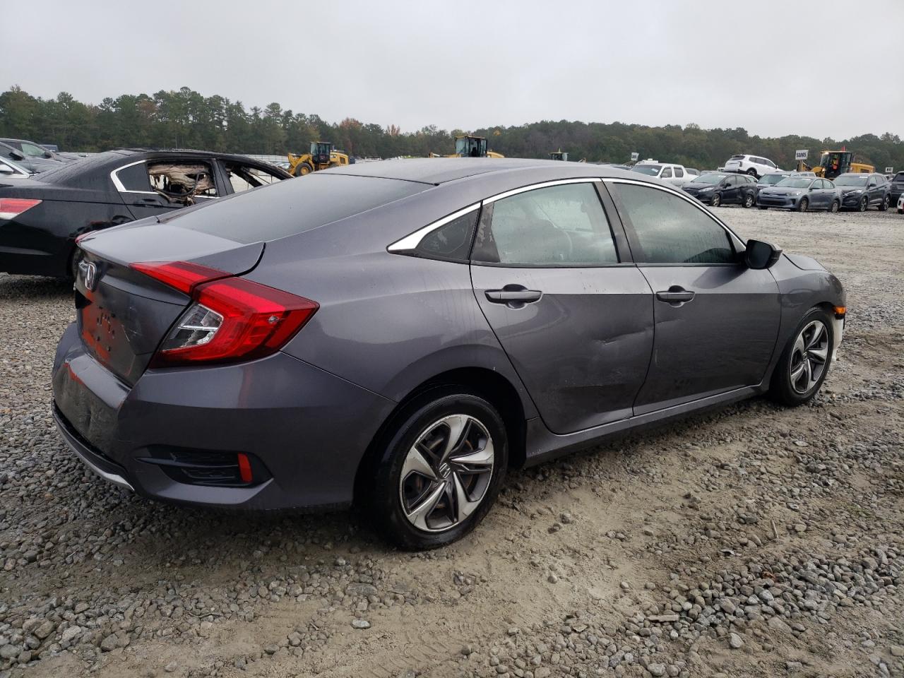 Lot #3006504175 2019 HONDA CIVIC LX