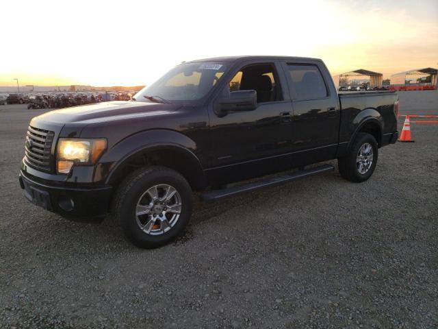 FORD F150 SUPER 2011 black  gas 1FTFW1CT7BKD82006 photo #1