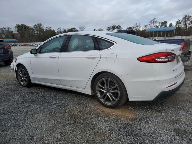 FORD FUSION SEL 2019 white  gas 3FA6P0CD8KR181684 photo #3