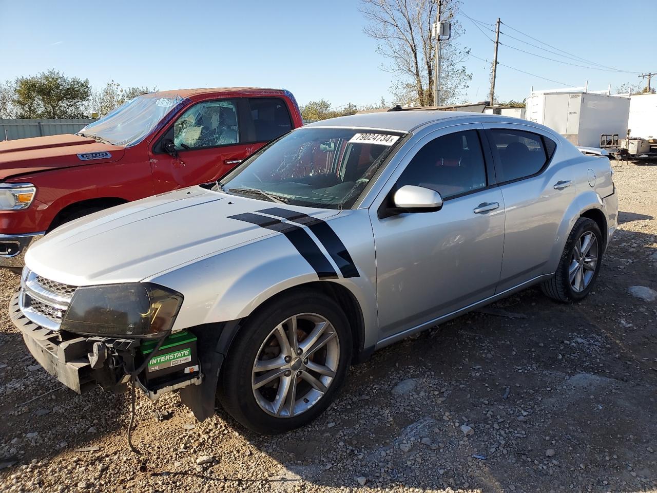 Lot #2977291586 2011 DODGE AVENGER MA