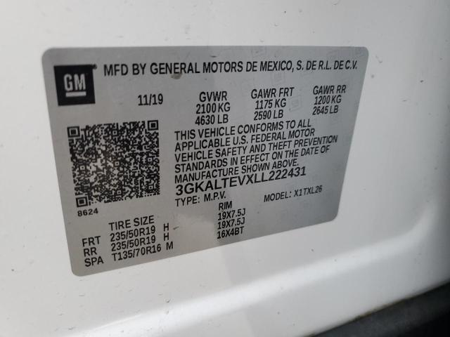 2020 GMC TERRAIN SL 3GKALTEVXLL222431